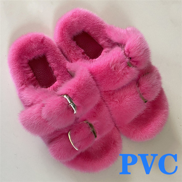 100% Genuine Mink Fur European Luxury Slippers Winter Indoor Slippers Women Slippers Women Slippers