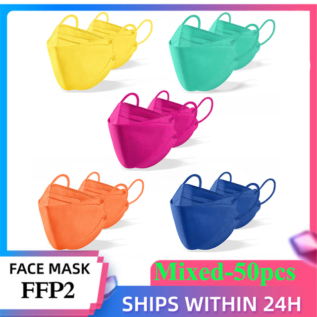 Ffp2mask الاطفال KN95 قناع الألوان كوريا الفتيات الطفل المتاح أقنعة التنفسي Kn95mask الاطفال الوجه قناع mascarilla fpp2 homologada