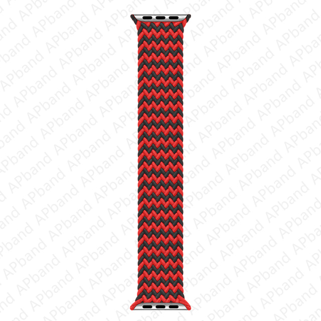 Braided Solo Loop For Apple Watch Band 45mm 41mm 44mm 40mm 42mm 38mm Nylon Bracelet iWatch Series 3 4 5 SE 6 7 1:1 Official