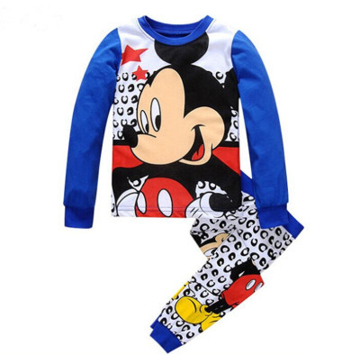 Children's Clothing Set Boys Sleepwear Kids Clothes Spider Pajamas Set Baby Girls Cotton Cartoon Pajamas Spring Autumn Pajamas