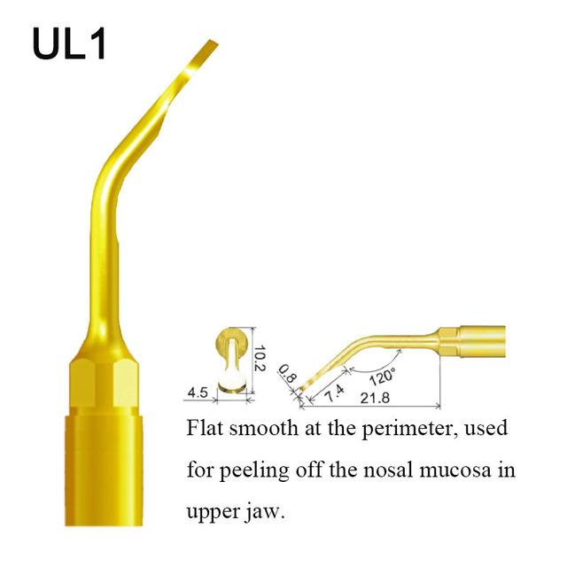 Vvteeth PiezoSurgery Tips for Mectron Woodpecker Dmetec NSK Orthopedic Cut Sinus Lift Dental Implant Handpiece Piezo Surgery