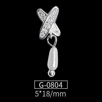 New Nail Art Jewelry Nail Art Zircon Flower Pendant Wild Nail Art Diamond Nail Art Zircon Jewelry G-0783