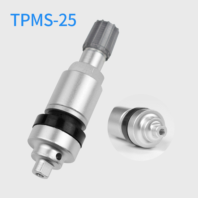 4pcs TPMS Tire Pressure Sensor Valve Metal Rubber Valves All Cars for Mercedes Audi Land Rover Volkswagen Patrol Buick Ford