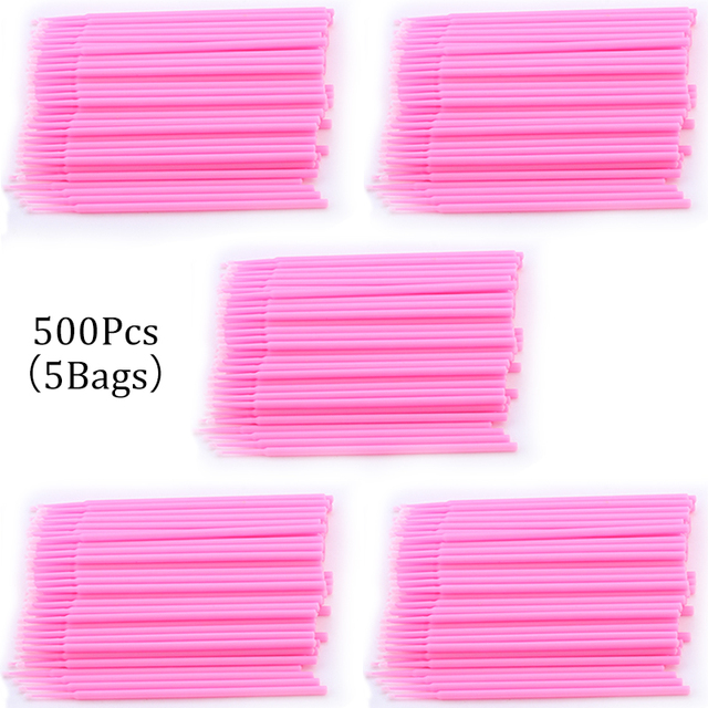 Eyelashes Extension Supplies Lashes Set Micro Brush Tape Glue Ring Eye Pad Disposable Mascara Applicator Eyelashes Tool