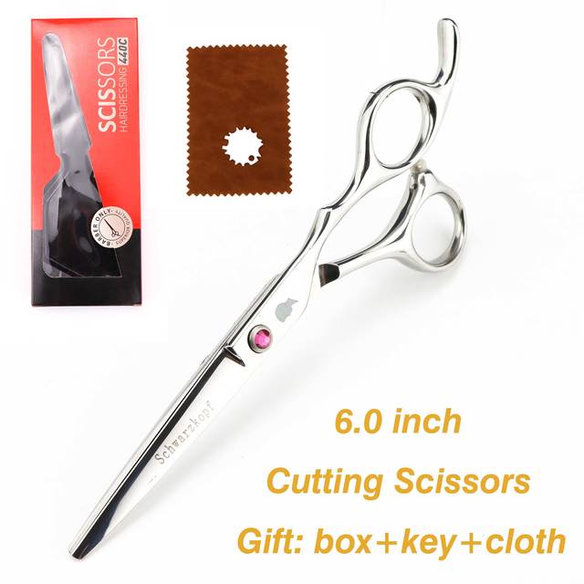 New Professional Hairdressing Scissors, Hair Cutting Barber Set High Quality Scissors Salon 6.0 inch Multi Color Options