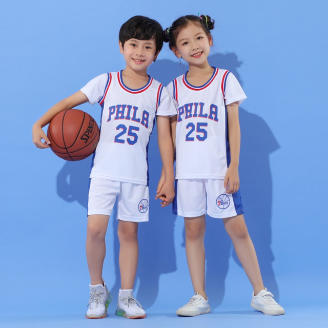 Baby boy basketball uniform outdoor sportswear 3-12 years old girls youth short suit summer children designer clothes set