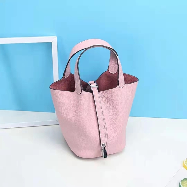 bags for women 2021 designer genuine leather luxury cowhide shoulder bucket bag classic daily hand bag elegant lady handbag