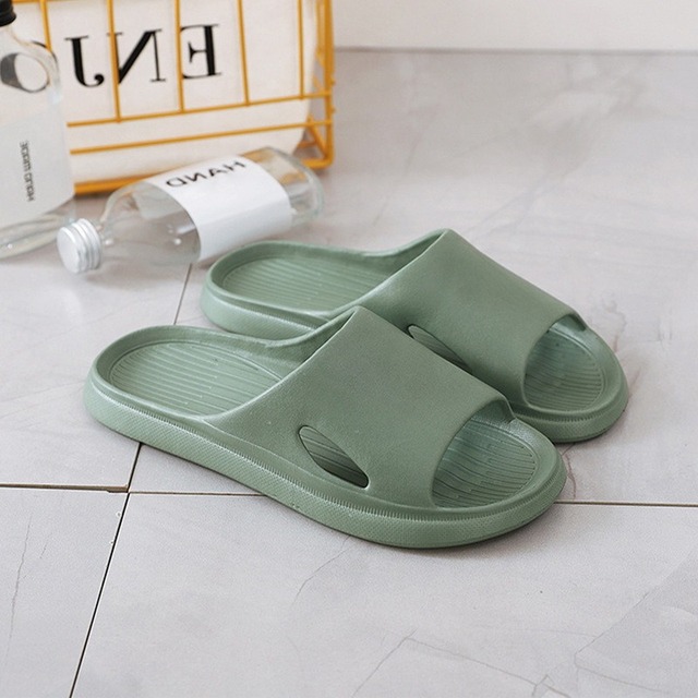 Female Home Slippers Summer Women Thick Platform Slides Women's Sandals Flip Flops Beach Sandal Mule Anti-slip Slippers for Men