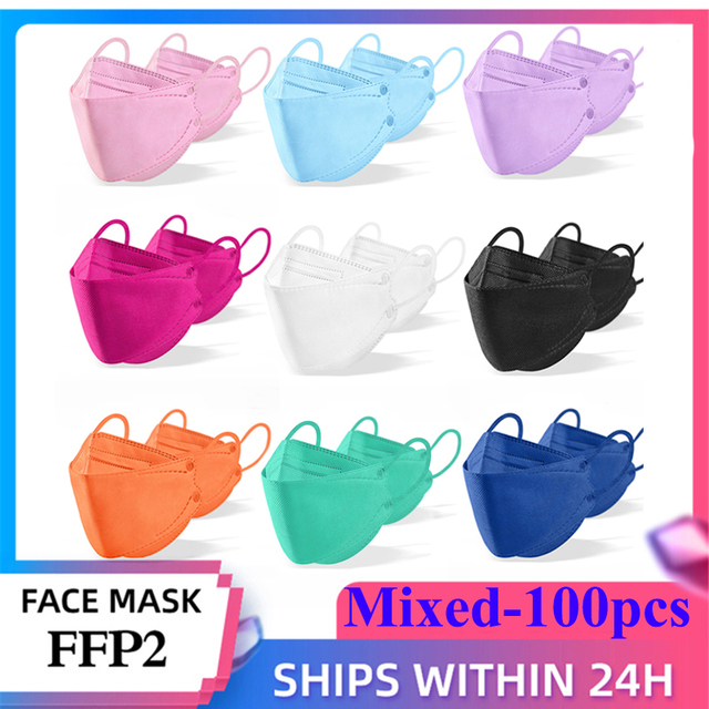 Ffp2mask الاطفال KN95 قناع الألوان كوريا الفتيات الطفل المتاح أقنعة التنفسي Kn95mask الاطفال الوجه قناع mascarilla fpp2 homologada