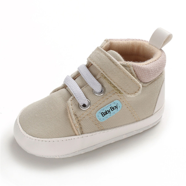 Baby Boys Shoes Newborn Baby Crib Casual Cotton Non-slip PU Leather First Walkers Loafers