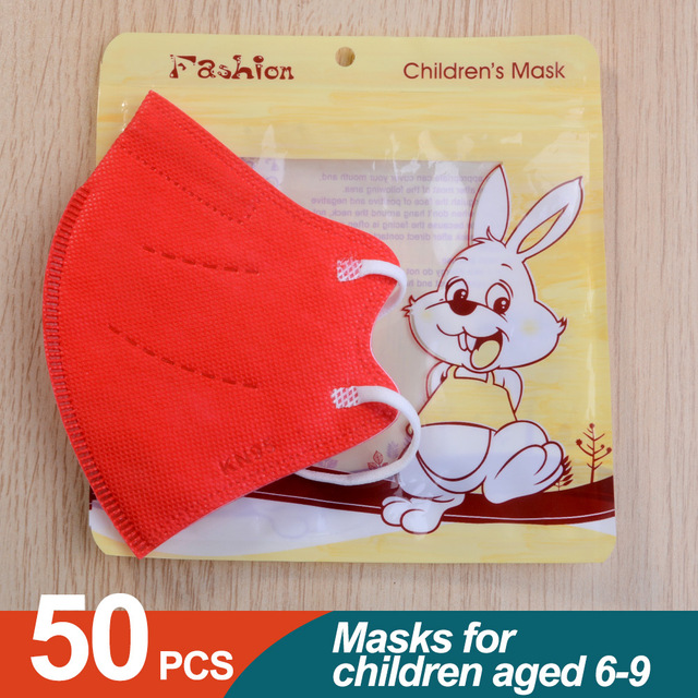 KN95 Kid Face Masks FFP2 Children's Mask 4 Ply Filtration Mask Boy and Girl Dust-proof Face Mask ffp2Mask Mascarillas