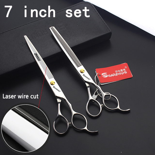 5.5/6/6.5/7/7.5 inch scissors Japan professional hairdressing scissors barber scissors set hair cutting shears thinning clippers