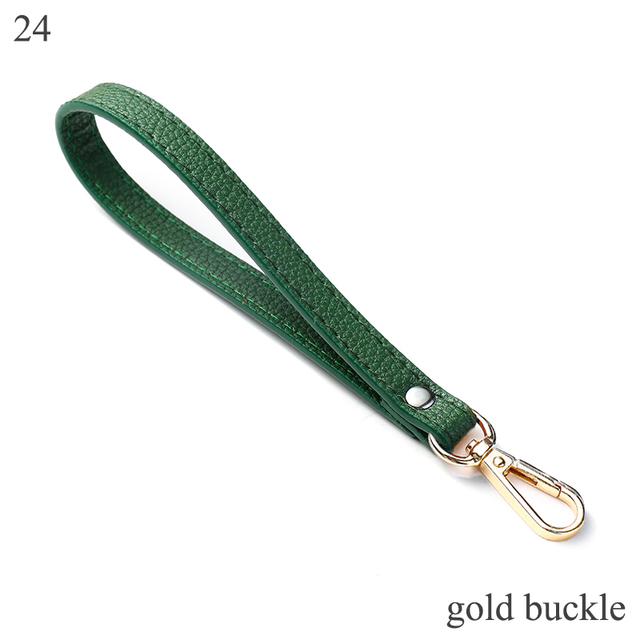 All-match mini bag belt purse belt women's wrist bag belt solid color women's simple handle purse belt bag replacement