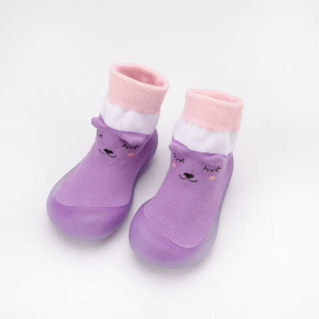 Baby Boy Girl Shoes Autumn Winter Spring Infant Nonslip Sock Baby Soft Rubber Sole Sock Toddler Shoes Anti-slip Floor Socks Shoes