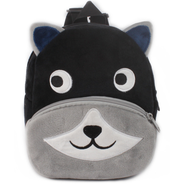 Unisex Baby School Bags Boys Girls Cute 3D Animal Plush Toddler Backpack Children Mini Book Bag Kids Backpacks for 0-4 Years Boy