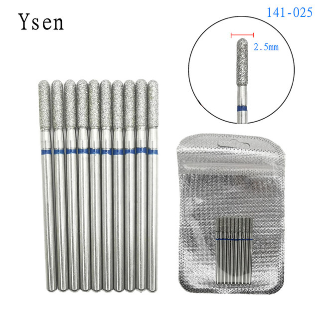 10pcsSet Diamond Nail Drill Bit Artery Electric Cutters For Pedicure Manicure Files Cuticle Burr Nail Tools Accessories