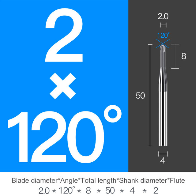 Chamfer Milling Cutter Carbide Angle Anti Chamfer End Mill Deburring V Grove Router 60 90 120 Degree 2 3 Flutes