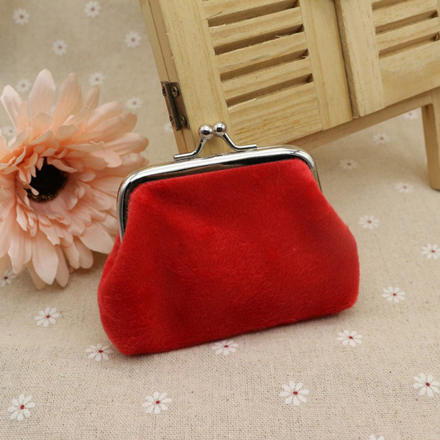 PU Leather Pocket Money Wallet Buckle Coin Purse Candy Color Card Holder Simple Double Layer Small Wallet Gift for Women Girls