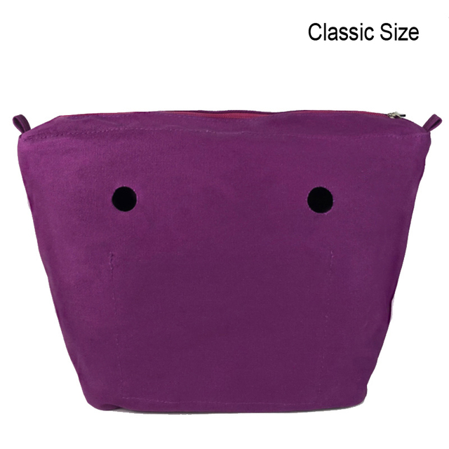 Water Resistant Interior Liner with Zipper Pocket, New Classic Waterproof Accessory for Obag O Bag, Silicone Accessory