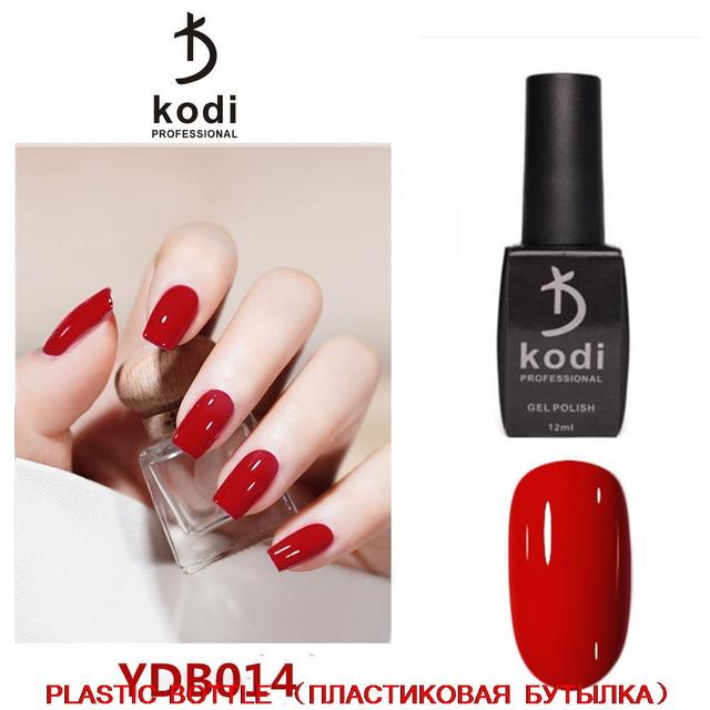 KODI Gel Polish Set UV Vernis Semi Permanent Primer Top Base Coat 12ml Series Red Lacquer Art Manicure Gel Lak Nail Polish