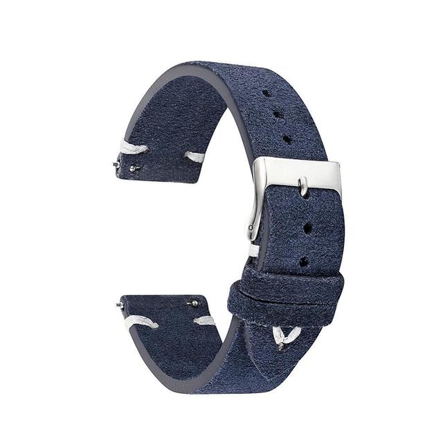 Onthelevel Leather Watch Strap 18mm 20mm 22mm 24mm Gray Color Watch Band Quick Release Watch Straps Replacement