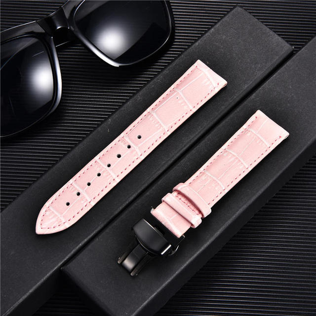 REMZEIM New Watch Band Strap Woman Watchbands Genuine Leather Strap Watch Band 18mm 20mm 22mm 24mm Multicolor Watch Bands