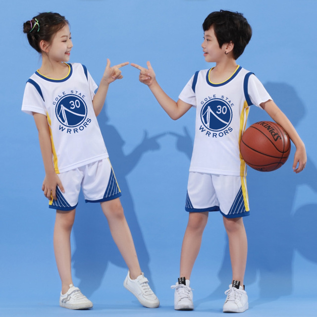 Baby boy basketball uniform outdoor sportswear 3-12 years old girls youth short suit summer children designer clothes set