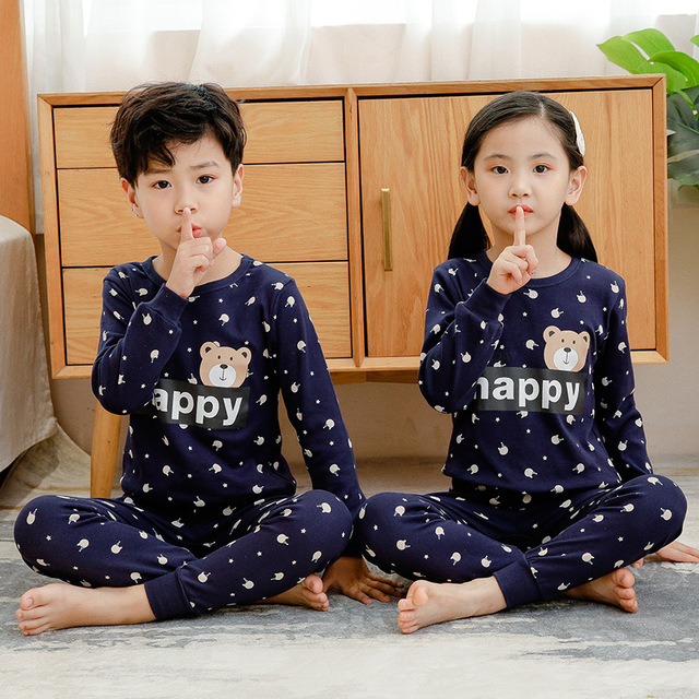 Boys Dinosaur Pajamas Children Sleepwear For 6 8 10 12 Years Kids Pajamas 100 Cotton Animal Cartoon Homewear Pajamas Suits