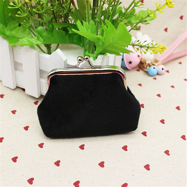 PU Leather Pocket Money Wallet Buckle Coin Purse Candy Color Card Holder Simple Double Layer Small Wallet Gift for Women Girls