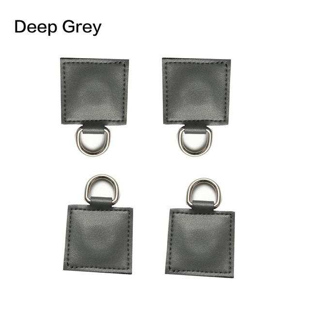 4pcs Matte Drops End for Obag Handbag PU Drop Attachment for O Bag Odoor Women Bag Handle Accessories