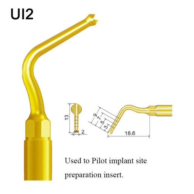 Vvteeth PiezoSurgery Tips for Mectron Woodpecker Dmetec NSK Orthopedic Cut Sinus Lift Dental Implant Handpiece Piezo Surgery