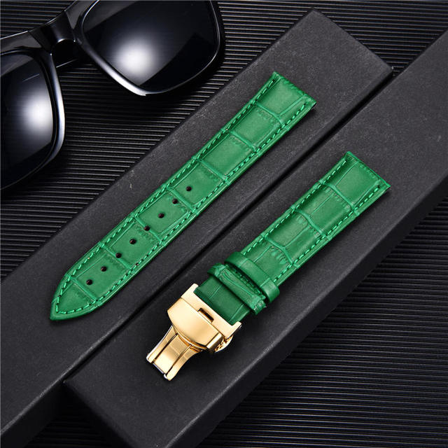 REMZEIM New Watch Band Strap Woman Watchbands Genuine Leather Strap Watch Band 18mm 20mm 22mm 24mm Multicolor Watch Bands