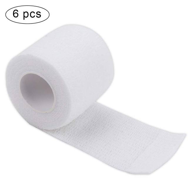 1/6/10/20pcs Disposable Tattoo Bandage Self Adhesive Elastic Bandage Handle With Tube Tighten Permanent Makeup Accessories