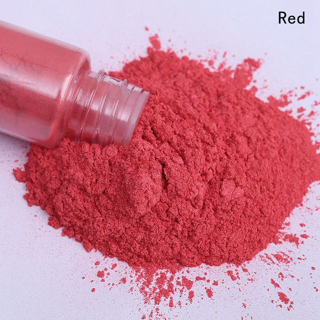 Colorful pearl mica pigment powder for nails glitter art, soap making epoxy resin eyeshadow lipstick car paint