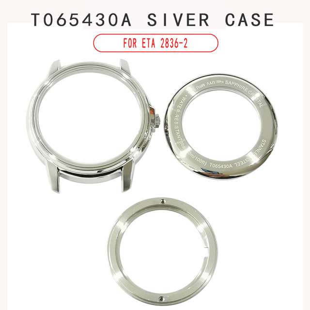 New Watch Back Cover Sapphire Glass Mirror Repair Parts Stainless Steel For T035627A/T099407A/T120407A/T100417A