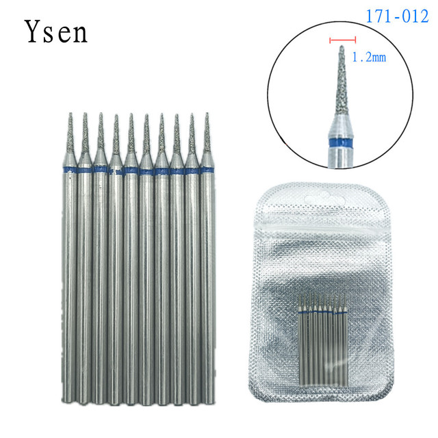 10pcsSet Diamond Nail Drill Bit Artery Electric Cutters For Pedicure Manicure Files Cuticle Burr Nail Tools Accessories