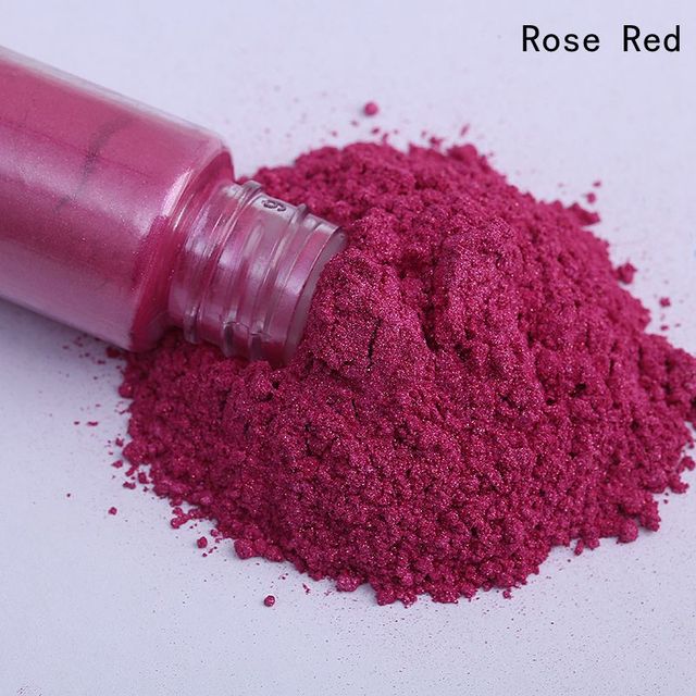 Colorful pearl mica pigment powder for nails glitter art, soap making epoxy resin eyeshadow lipstick car paint