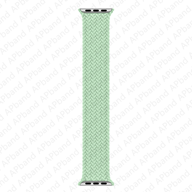 Braided Solo Loop For Apple Watch Band 45mm 41mm 44mm 40mm 42mm 38mm 1:1 Formal Nylon Bracelet iWatch Series 3 4 5 SE 6 7 Strap