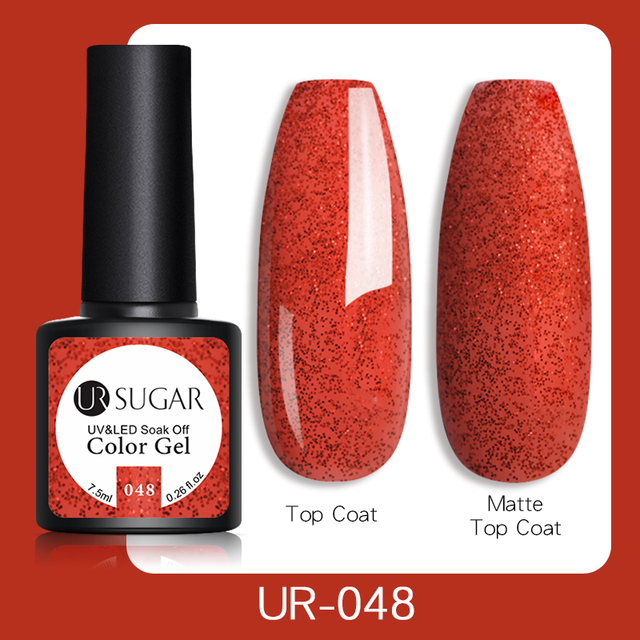 UR SUGAR Nail Gel Polish Red Pink Series Gel Varnish All for Nails Art Base Top UV Semi-Permanent Nail Gel