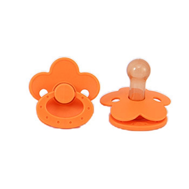 Baby Soft Pacifier Silicone Teether Soother Doll Nipple Newborn Infant Nursing Chew Oral Care Toys Shower Gift