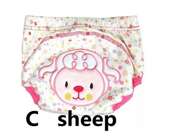 6pcs Baby Training Pants New Children Study Diaper Underwear Infant Learning Panties Newborn Cartoon Diaper Trx0001