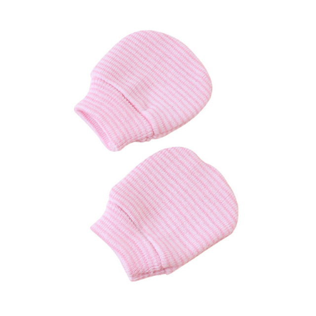 Baby Anti-scratch Gloves Simple Cute Newborn Warm Knitting Mitten Anti-eat Hand Anti-snatch Face Protection Glove Baby Mitten