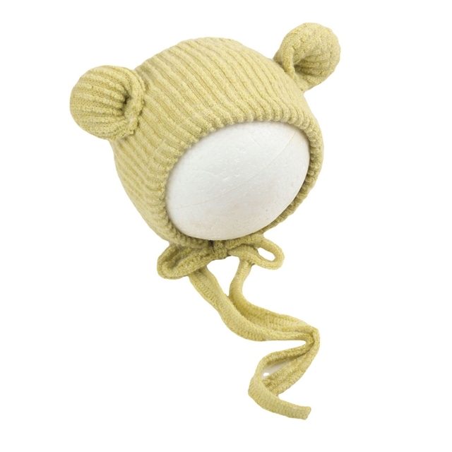 Newborn Photography Posing Props Cute Crochet Knitted Hat Baby Infant Beanies Cap Photo Shooting Accessories