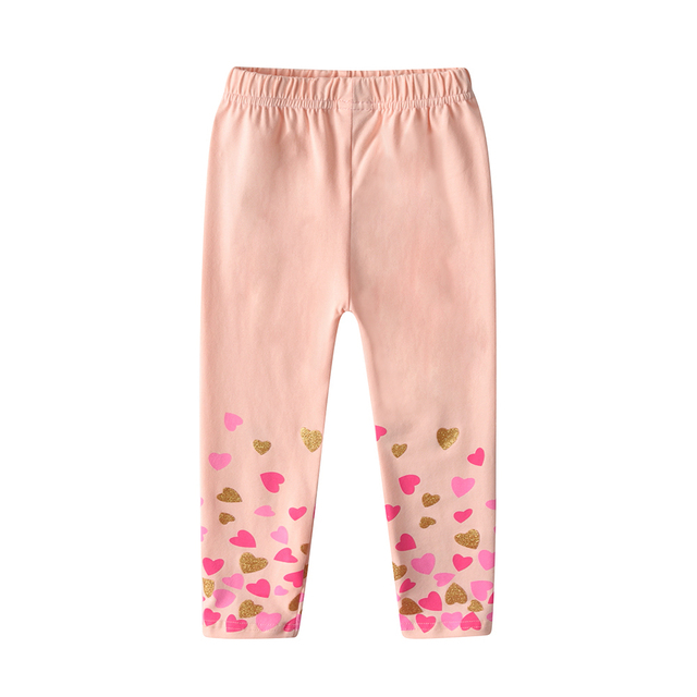 Girls Leggings Cotton Toddlers Trousers Fille Kids Pants Girls Skinny Pants Cartoon Pattern Print Children Leggings Trousers