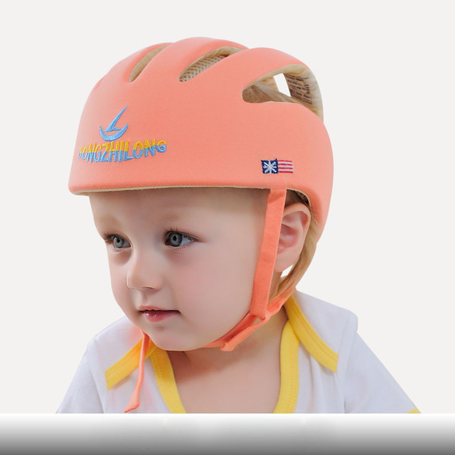 Baby Safety Helmet Head Protection Cotton Infant Baby Anti-Fall Hat for Crawling Baby Helmet Children Learn to Walk Crash Hat