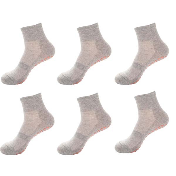 6 pairs/lot anti slip socks kids adults non slip sticky grip floor socks toddler child adult anti slip men and women trampoline sock