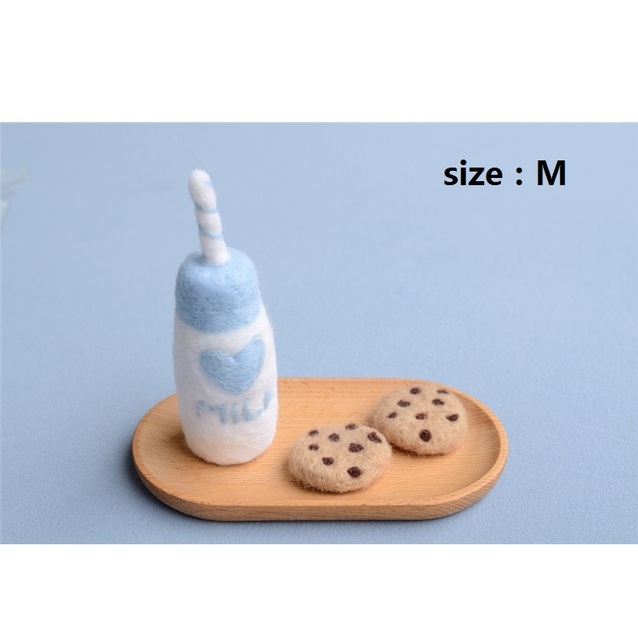 Newborn Photography Accessories Handmade Fleece Doll DIY Baby Jewelry Home Party Decor Studio Accessories Shooting