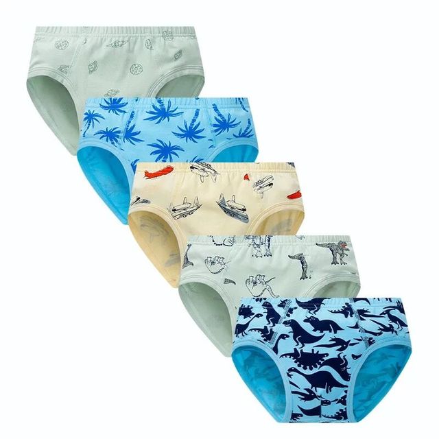 5pcs/lot Boys Panties Boys Underwear Cartoon Pants Panties For Baby Boy Kids Clothes Teenager Comfortable Briefs