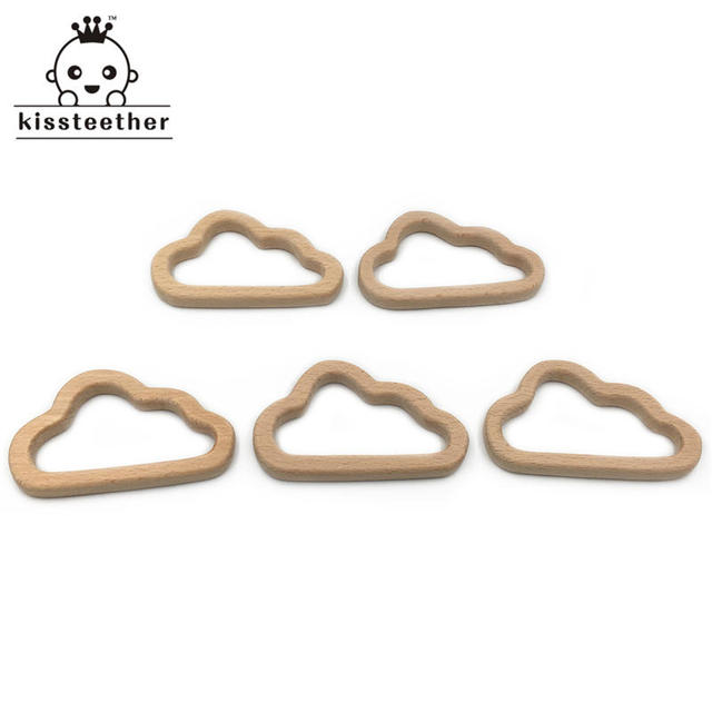 Natural Wood Teether Organic Teether For Kids Natural Teeth Grassing Toy Toy Newborn Gift