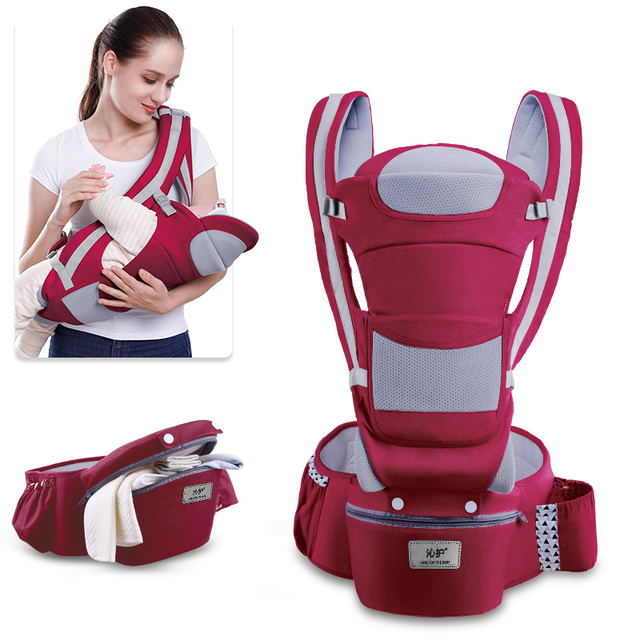 Newborn Carrier Front Horizontal Waist Seat Multifunction Four Seasons Universal Back Carrying Baby Carrying Hip Seat